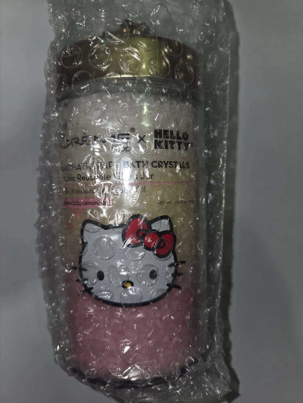 CREME SHOP X Hello Kitty Aromatherapy Bath Crystals Watermelon Lemonade New NIB